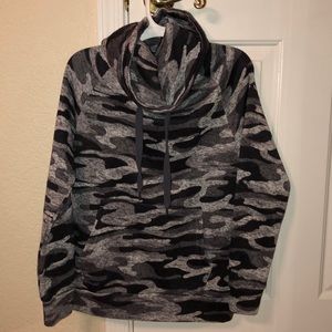 grey camp hoodie